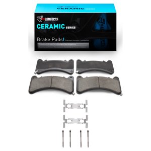 Cadillac Escalade Brake Pads - Front - R1 Concepts - Ceramic - `14-`25